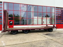3 Achs Tiefladeranhänger trailer used heavy equipment transport