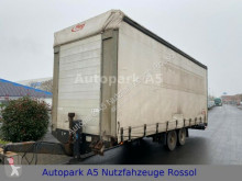 Römork Fliegl TPS 100 Anhänger Pritsche + Plane Tandem tenteli platform ikinci el araç