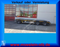 Rimorchio portacontainers Möslein 3 Achs Kombi- Tieflader- Anhänger fürAbroll- un