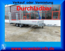 Möslein Neuer Tandemtieflader, 7,28 m Ladefläche trailer used heavy equipment transport