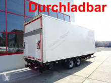 Remolque furgón Tandemkofferanhänger mit LBW + Durchladbar