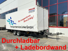 Remolque Möslein Tandem Koffer mit Ladebordwand 1,5 t und Durchl furgón usado