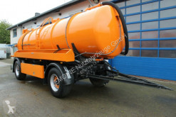 Maquinaria vial camión limpia fosas 2-Achs Haller 14m³ Saug u. Druck ADR/GGVS