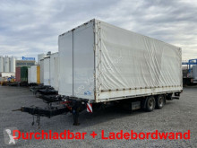 Remolque lona corredera (tautliner) Tandem- Planenanhänger. Ladebordwand + Durchlad