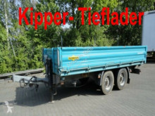 Remorque Humbaur Tandem Kipper- Tieflader benne occasion