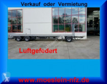 Remorque plateau ridelles Möslein 3 Achs Jumbo- Plato- Anhänger, 10,5 m Ladefläch