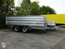 全挂车 双侧翻加后翻式自卸车 Möslein 19 t Tandem 3 Seiten Kipper TiefladerAufsatzbor