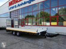 Möslein Neuer 13 t GG Tandemtieflader mit Breiten Rampe trailer used heavy equipment transport