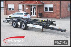 Reboque Krone ZZW 18 BDF, tandem, SAF, Top TÜV 12/21 chassis usado