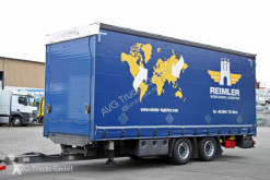 Remolque Schmitz Cargobull Schmitz ZCS 18 Tandem Pritsche Jumbo Hubdach lona corredera (tautliner) usado