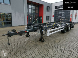 Aanhanger Hüffermann HTSA 18.77 LS / 50 mm tweedehands containersysteem