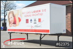 Krone WK 7,82, Koffer, Portaltür, verzinkt, caixa furgão usado