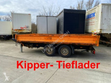 Remorque Tandemkipper- Tieflader benne occasion