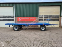 Balenwagen (jong gebruikt) tweedehands platte bak voor materiaal