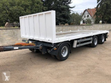 Samro PLATEAU 3 ESSIEUX trailer used flatbed