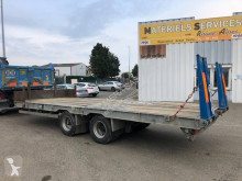Remorque porte engins Ecim 2 essieux , susp mécanique