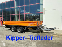 Möslein tipper trailer 13 t Tandemkipper- Tieflader