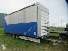 Fliegl TPS 135 B Tandem Gardine, Portaltüren, 8,10 m trailer used tarp