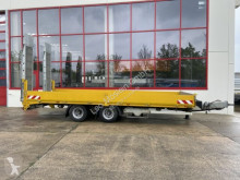 Müller-Mitteltal Anhänger Maschinentransporter 18 t Tandemtieflader hydr. Rampen-- Wenig Benut