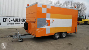 Brenderup Gesloten trailer met rioolreperatie machines trailer used box