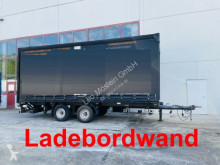 Tarp trailer Tandemplanenanhänger mit Ladebordwand
