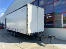 Anhænger palletransport Möslein Tandem Planenanhänger,Ladebordwand + Durchladba