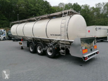 Yarı römork tank gıda maddesi Feldbinder TSA 33.3 Drucktank- Heizung- Pumpe- 33.000 Liter