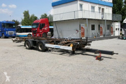 Rimorchio portacontainers Krone ZZ, (BDF), AXLES BPW, TIRES 60%