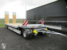 Remorque Fliegl DTSC 300 Anhängertieflader,Federrampen porte engins neuve