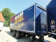 Krone beverage delivery flatbed trailer Typ ZZ Schwenkwand-Überdach LBW