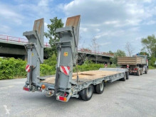 Aanhanger dieplader Müller-Mitteltal T40 bladgeveerd hydraulische rampen APK 2022