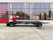 Remorca platformă Hüffermann 2 Achs Kombi- Tieflader für Abrollmulden und Ba