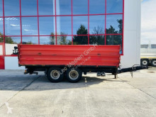 Aanhanger Tandemkipper- Tieflader mit Breite Reifen + Auf tweedehands kipper