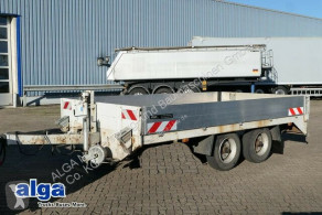 Obermaier dropside flatbed trailer TUE 65 A mit Alu-Rampen