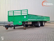 Aanhanger platte bak Draco MXS218 2 assige Wipkar - APK-TUV 11-2022 - machine, glas