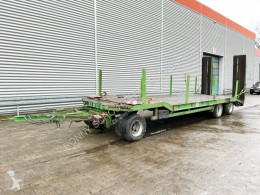 Heavy equipment transport trailer 3-Achs Tiefladeanhänger 3-Achs Tiefladeanhänger, Baggerbett