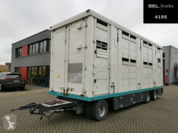 Remorca remorcă transport animale ANH Viehtransporter / mit Aggregat / 3 Stock