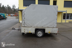 Expresso Anhänger absenkbar Senkomat ebenerdig einfahrbar mit Pl trailer used tarp