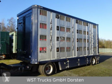 Menke livestock trailer trailer Menke 4 Stock Alu Tränken Hubdach Viehanhänger