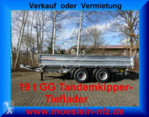 Möslein 19 t Tandem- 3 Seiten- Kipper Tieflader-- Neufa trailer used tipper
