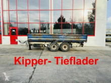 13,5 t Tandemkipper- Tieflader trailer used tipper