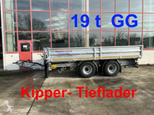 Möslein 19 t Tandem- 3 Seiten- Kipper Tieflader-- Neufa trailer used tipper