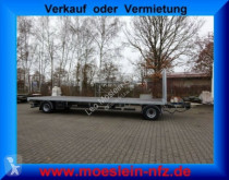 Möslein 2 Achs Jumbo- Plato- Anhänger trailer used flatbed