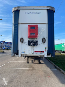Lecitrailer全挂车 Canvas semi-trailer with pop-up roof 侧边滑动门(厢式货车) 二手