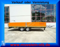Möslein Tandemtieflader trailer used heavy equipment transport