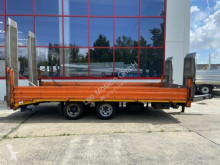 Müller-Mitteltal 13,5 t Tandemtieflader trailer used heavy equipment transport