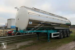Food tanker semi-trailer 31.000 L Lebensmitteltank, kleiner Schaden, Lift