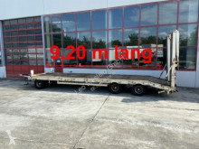 Müller-Mitteltal heavy equipment transport trailer 3 Achs Tieflader 9,20 m Ladefläche
