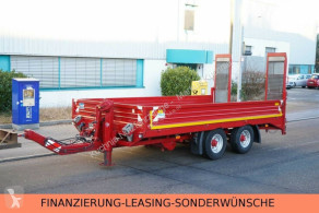 Blomenröhr heavy equipment transport trailer 645/5000 GG Tandem 2-Achs Tieflader Rampen TOP