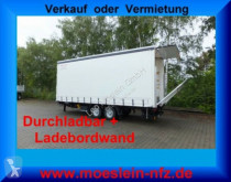 Möslein tarp trailer Tandem Planenanhänger, Ladebordwand 1,5 t + Dur